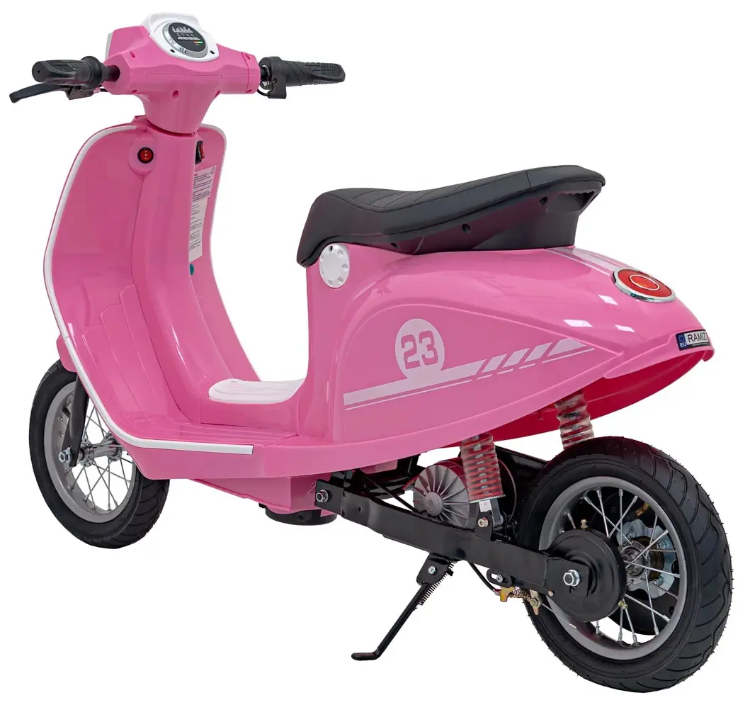 Электроскутер Ramiz Retro 23 (Pink) - 4