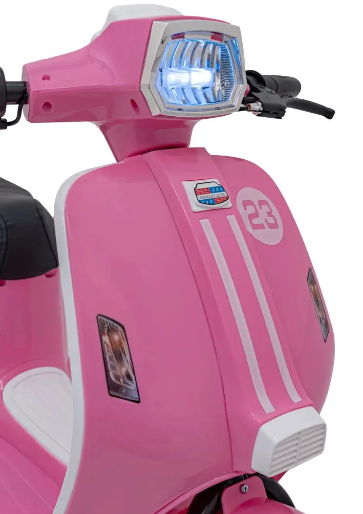 Электроскутер Ramiz Retro 23 (Pink) - 8