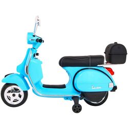 Scuter electric Ramiz Vespa (Blue/Black) Thumb