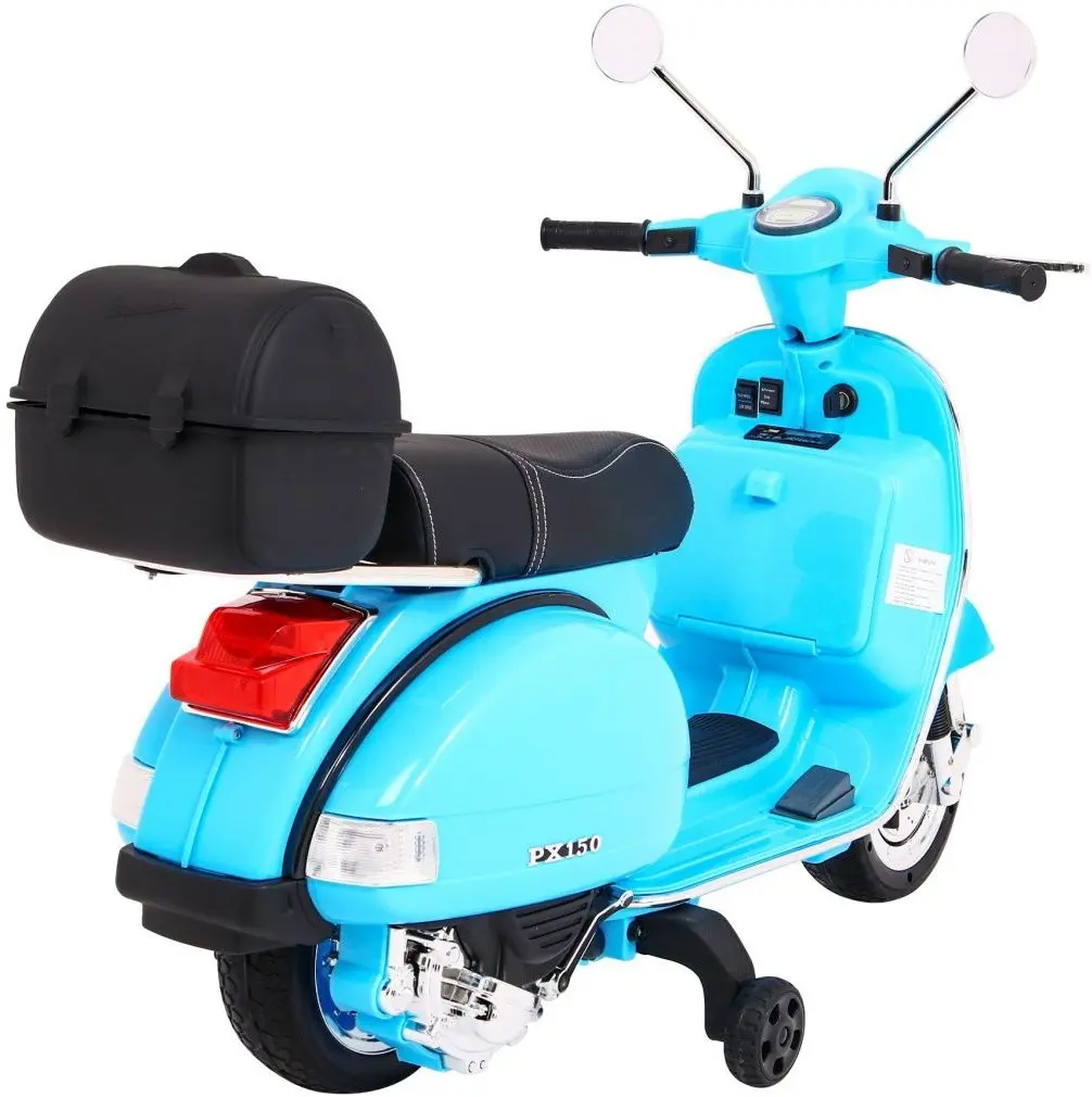 Scuter electric Ramiz Vespa (Blue/Black)