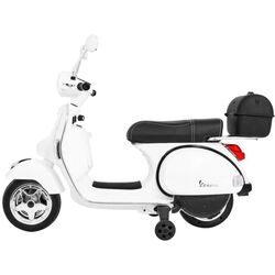 Scuter electric Ramiz Vespa (White/Black) Thumb