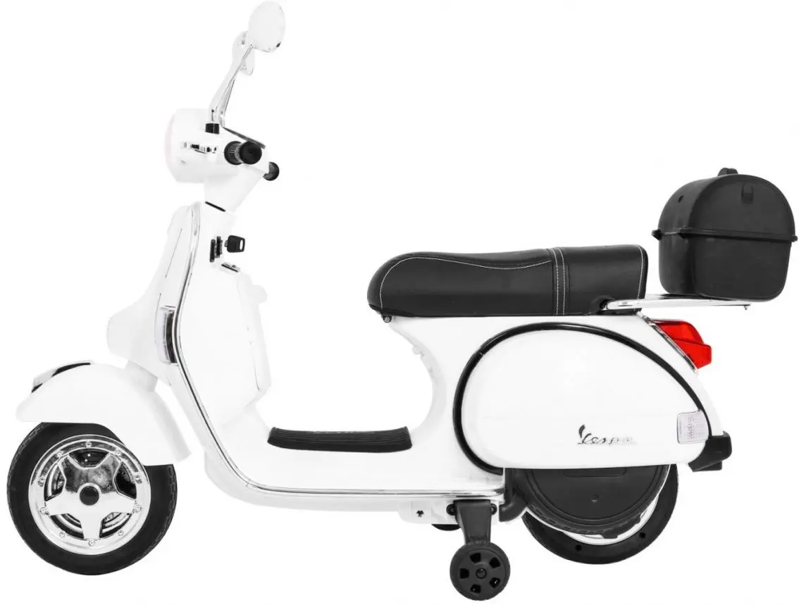 Scuter electric Ramiz Vespa (White/Black)