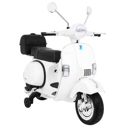 Scuter electric Ramiz Vespa (White/Black) Thumb