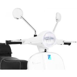 Scuter electric Ramiz Vespa (White/Black) Thumb