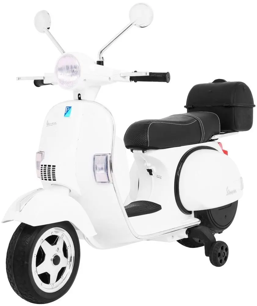 Scuter electric Ramiz Vespa (White/Black)