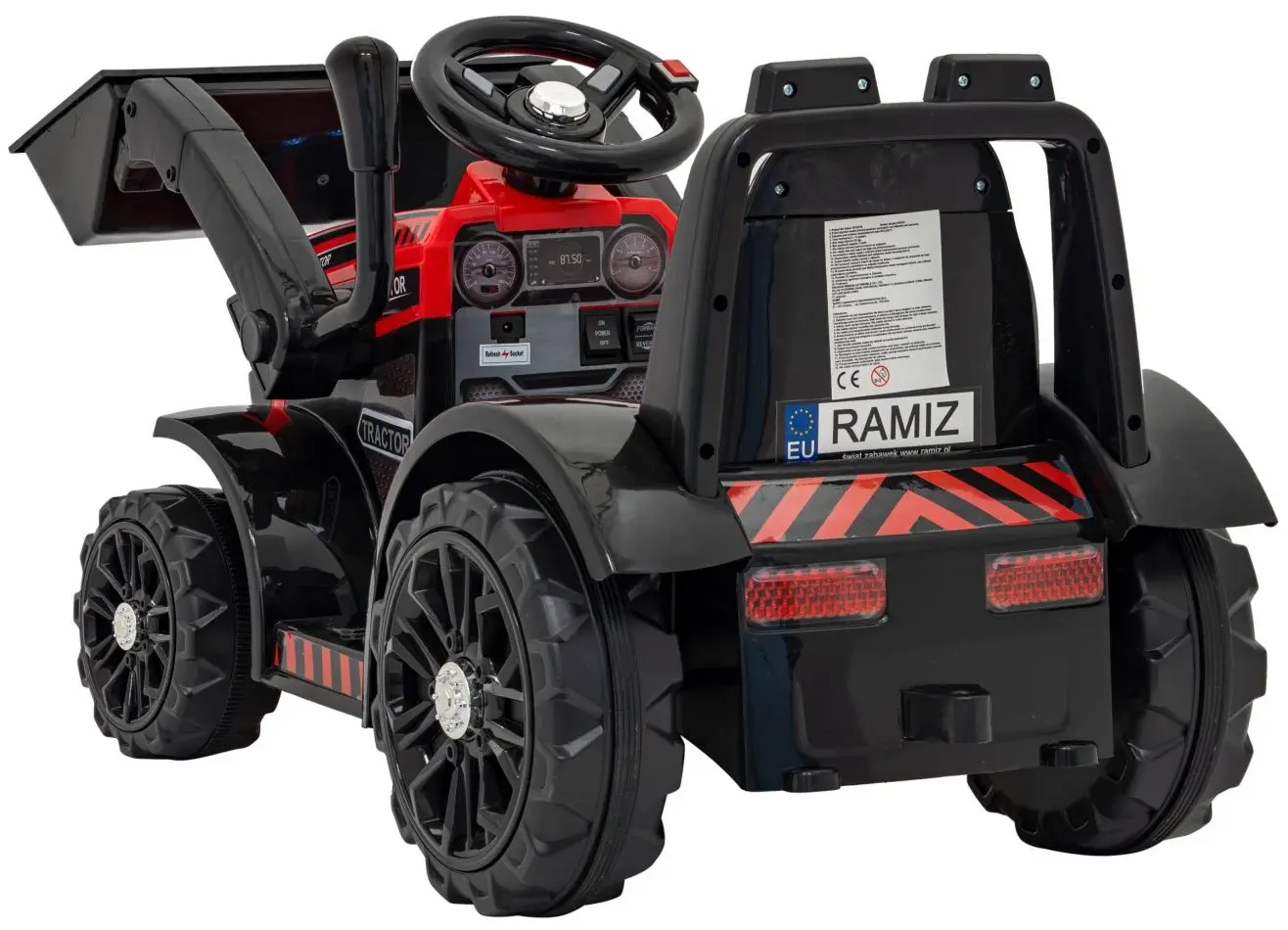 Tractor electric Ramiz Excavator Tractor G320 (Red) - 4
