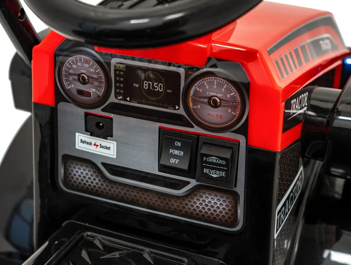 Tractor electric Ramiz Excavator Tractor G320 (Red) - 7