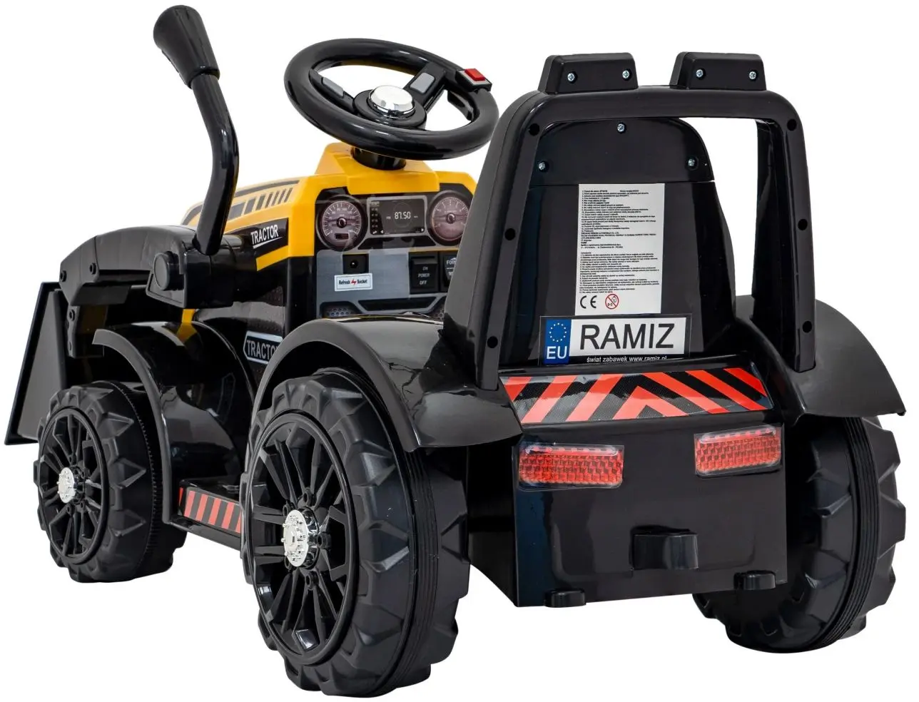 Tractor electric Ramiz Excavator Tractor G320 (Yellow)