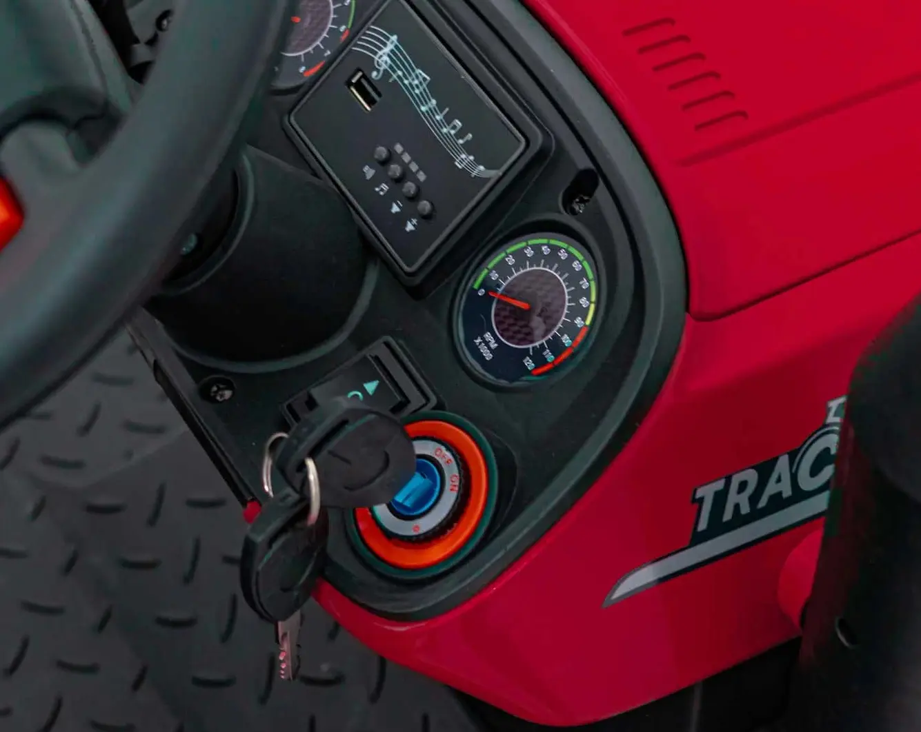 Tractor electric Ramiz Grow 1804 (Red)