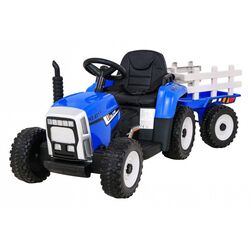 Tractor electric cu remorcă Ramiz Blow (Blue)