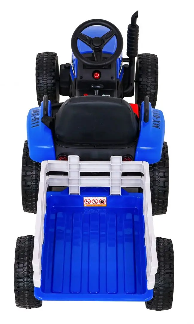 Электротрактор с прицепом Ramiz Blow (Blue) - 4