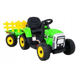 Tractor electric cu remorcă Ramiz Blow (Green) Thumb