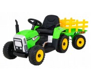 Tractor electric cu remorcă Ramiz Blow (Green)