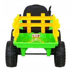 Tractor electric cu remorcă Ramiz Blow (Green) Thumb