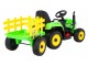 Tractor electric cu remorcă Ramiz Blow (Green)