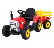 Tractor electric cu remorcă Ramiz Blow (Red)