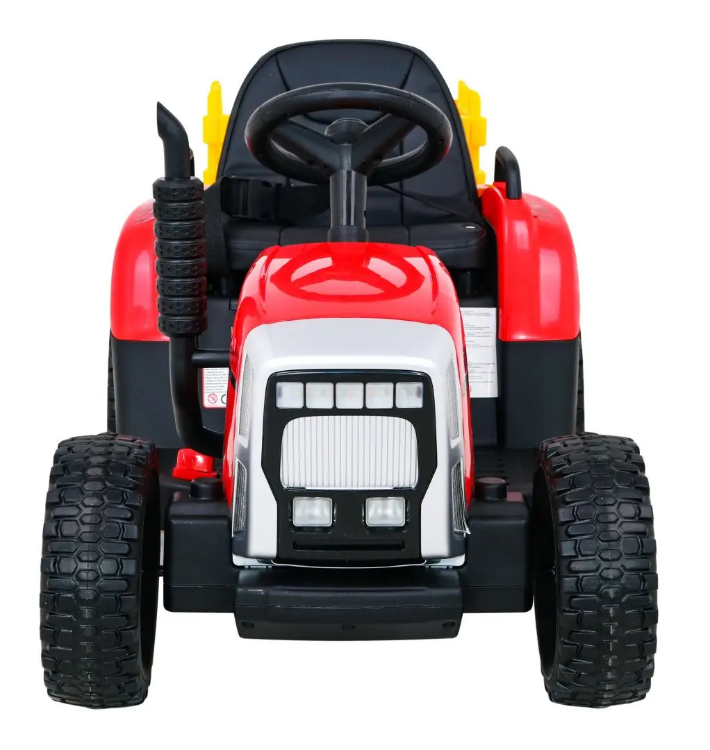 Tractor electric cu remorcă Ramiz Blow (Red) - 3
