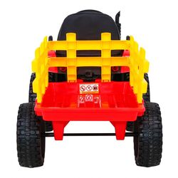 Tractor electric cu remorcă Ramiz Blow (Red) Thumb