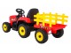 Tractor electric cu remorcă Ramiz Blow (Red)