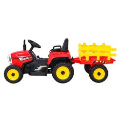 Tractor electric cu remorcă Ramiz Blow (Red) Thumb