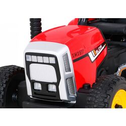 Tractor electric cu remorcă Ramiz Blow (Red) Thumb