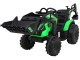 Tractor electric cu remorca Ramiz Buggy Tractor 720-T (Green)