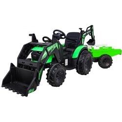 Tractor electric cu remorca Ramiz Buggy Tractor 720-T (Green)