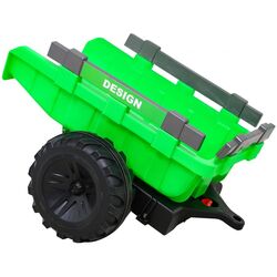 Tractor electric cu remorca Ramiz Buggy Tractor 720-T (Green) Thumb