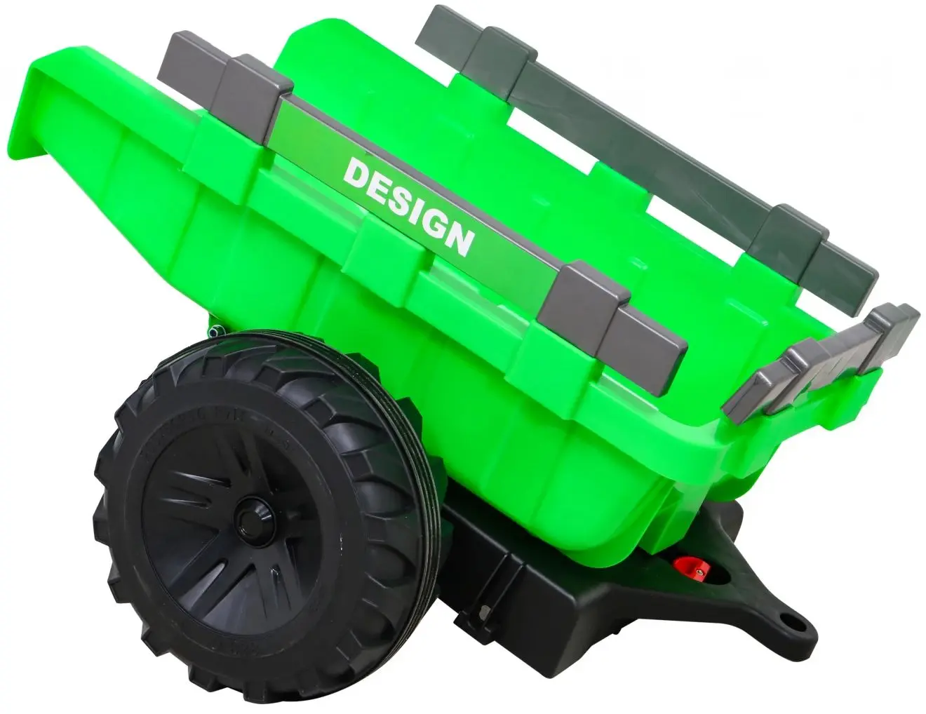 Tractor electric cu remorca Ramiz Buggy Tractor 720-T (Green)