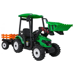 Электротрактор с прицепом Ramiz Mega D68 (Green) Thumb