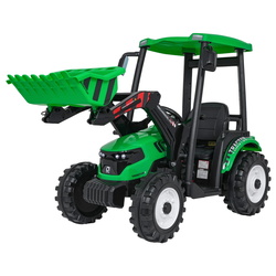 Электротрактор с прицепом Ramiz Mega D68 (Green) Thumb