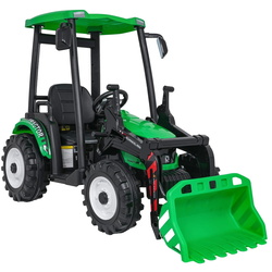 Электротрактор с прицепом Ramiz Mega D68 (Green) Thumb