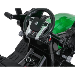 Электротрактор с прицепом Ramiz Mega D68 (Green) Thumb