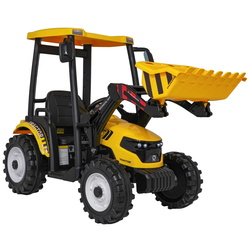 Электротрактор с прицепом Ramiz Mega D68 (Yellow) Thumb