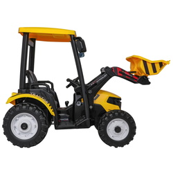 Электротрактор с прицепом Ramiz Mega D68 (Yellow) Thumb
