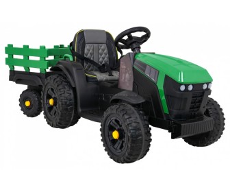 Tractor electric cu remorca Ramiz Titanium (Green/Black)