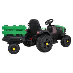 Tractor electric cu remorca Ramiz Titanium (Green/Black) Thumb