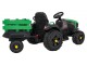 Tractor electric cu remorca Ramiz Titanium (Green/Black)