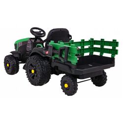 Tractor electric cu remorca Ramiz Titanium (Green/Black) Thumb