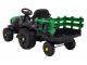 Tractor electric cu remorca Ramiz Titanium (Green/Black)