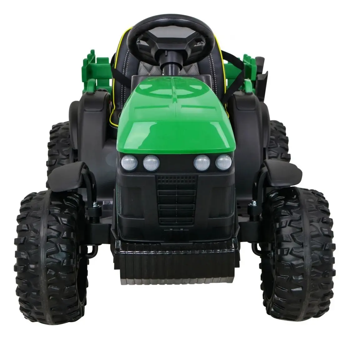 Tractor electric cu remorca Ramiz Titanium (Green/Black) - 6