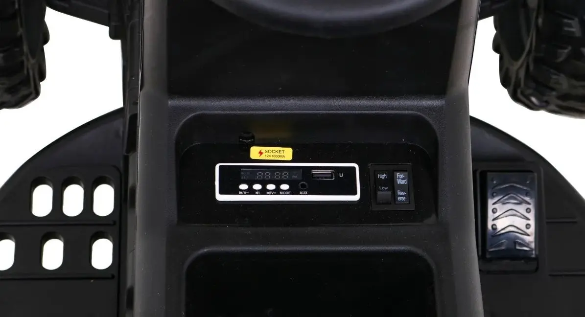 Tractor electric cu remorca Ramiz Titanium (Green/Black) - 8