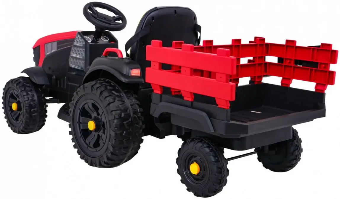 Электротрактор с прицепом Ramiz Titanium (Red/Black) - 4