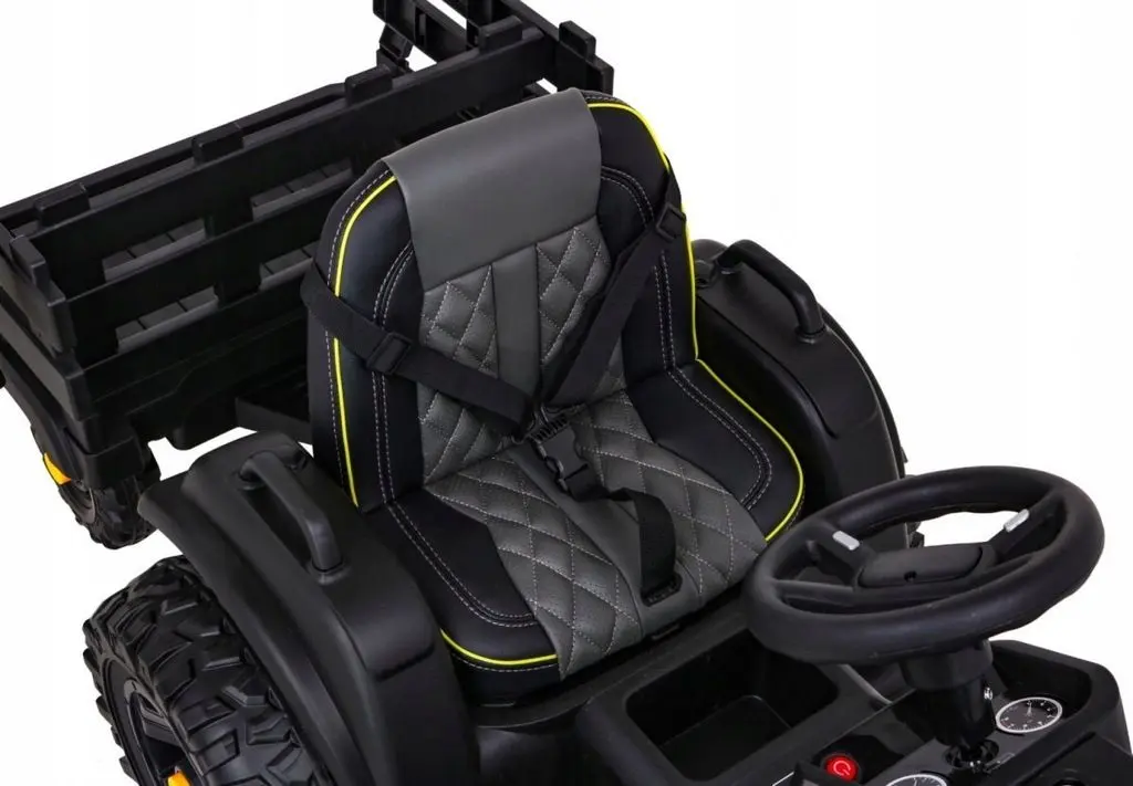 Tractor electric cu remorcă Ramiz Titanium Z BDM0925 (Black)