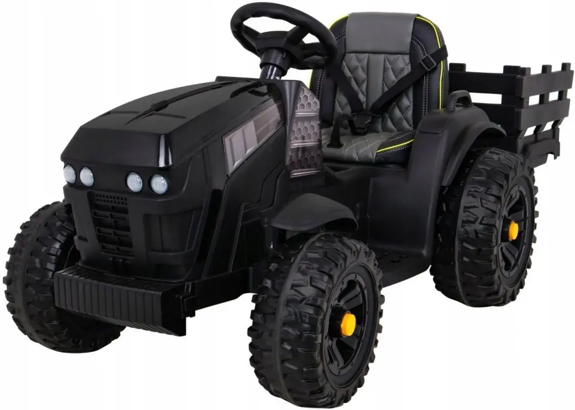 Tractor electric cu remorcă Ramiz Titanium Z BDM0925 (Black)