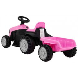Tractor electric cu remorcă Ramiz TR1908T (Pink) Thumb
