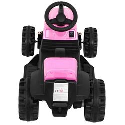 Tractor electric cu remorcă Ramiz TR1908T (Pink) Thumb