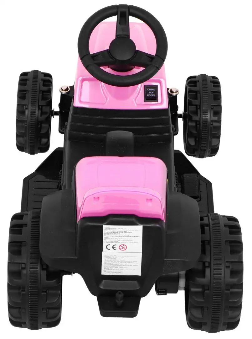 Tractor electric cu remorcă Ramiz TR1908T (Pink)