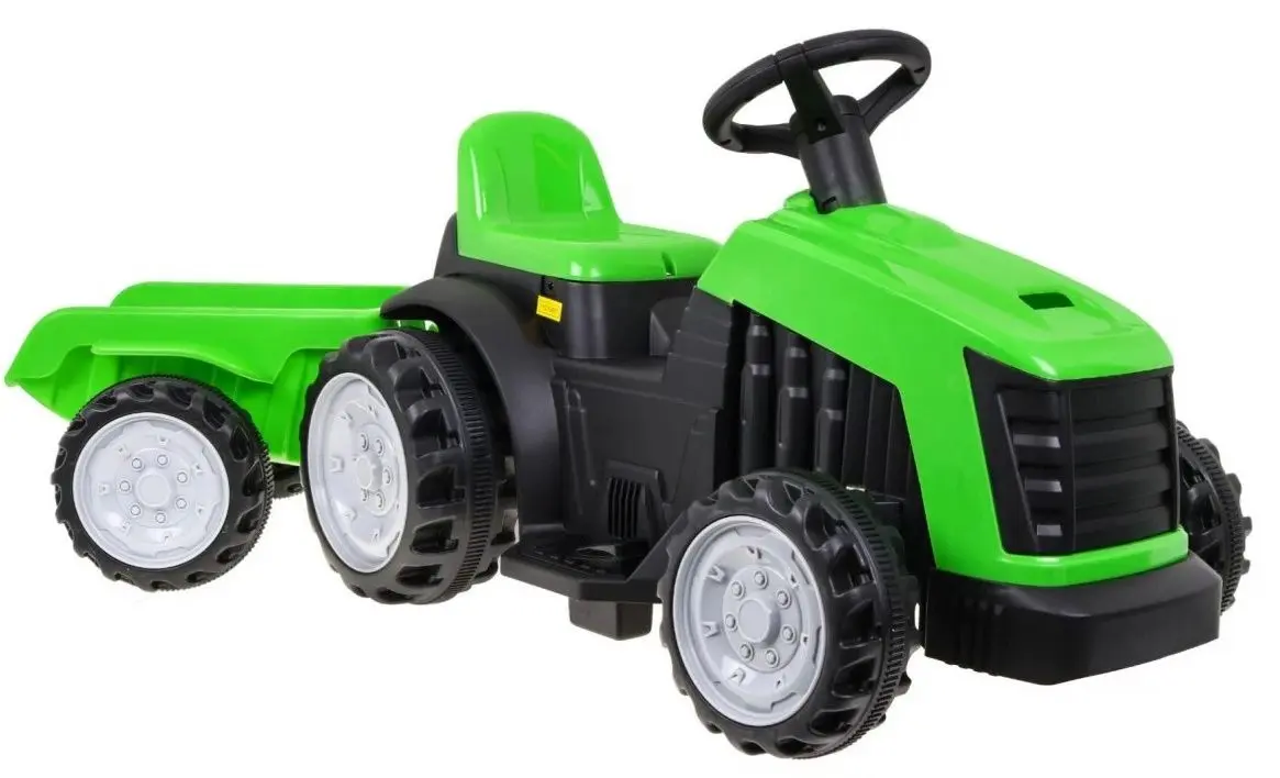 TractorTractor electric cu remorca Ramiz Tractor PA.TR1908T.ZIE (Green)