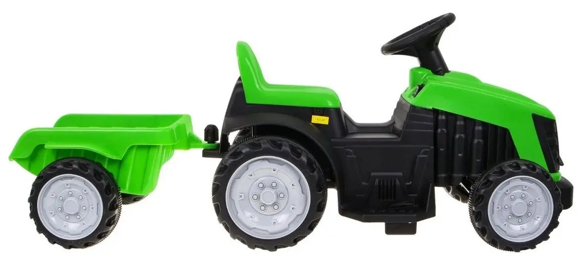 TractorTractor electric cu remorca Ramiz Tractor PA.TR1908T.ZIE (Green)